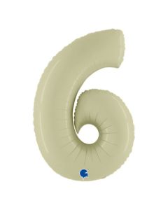 Number 6 Satin Olive Green 40" Single Pack - 400600SOGR-P