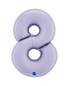40" Lilac Satin Number 8 Grabo