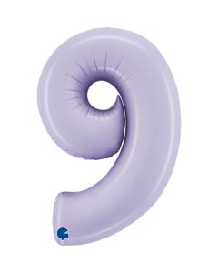 40" Lilac Satin Number 9 Grabo