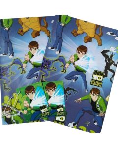 Ben 10 2 Sheets of Gift Wrap & 2 Tags