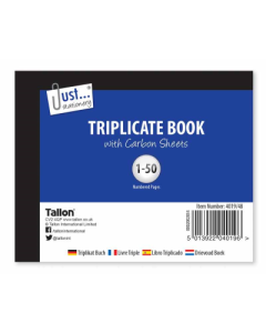 Triplicate Book 1/2s