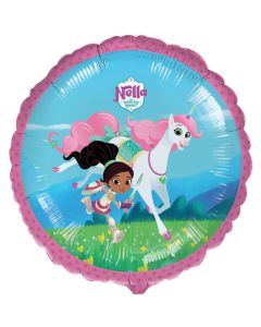 18" Nella the Princess Knight Round Foil Anagram