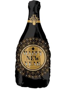 Supershape New Year Bottle Amscan
