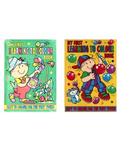 12 Learning to Colour Books