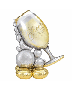 Airloonz: Bubbly Wine Glass
