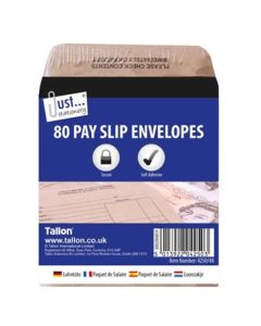 80 Wage Packets 100 X 110 Mm Tallon