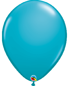 16" Tropical Teal Latex 50pk Qualatex