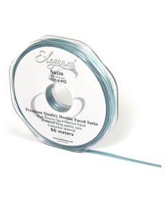 3mmx50m Sea Breeze Satin Ribbon Oaktree