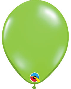 5" Round Lime Green Pk100 Qualatex Plain Latex Balloon - 48954/1