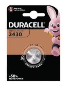 Duracell Batteries 2430 Lithium 3V