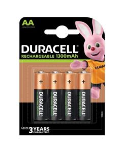 Duracell Batteries Rechargeable Size AA Pack 4
