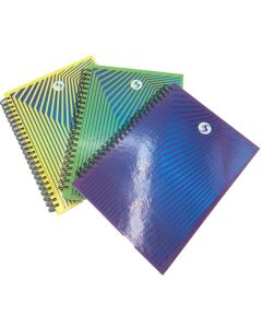 A5 Twin wire Hardback Notebook
