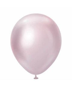18" Mirror Pink Gold 25ct Balloons
