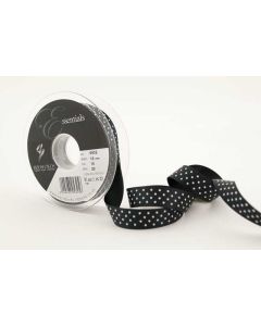 15mm Micro Dot Ribbon On 20M Reel Black