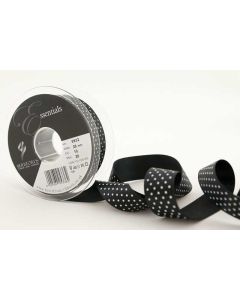 25mm Micro Dot Ribbon On 20M Reel Black