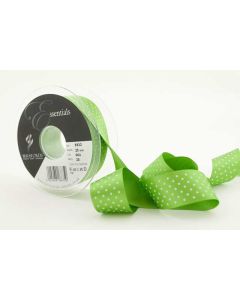 25mm Micro Dot Ribbon On 20M Reel Meadow