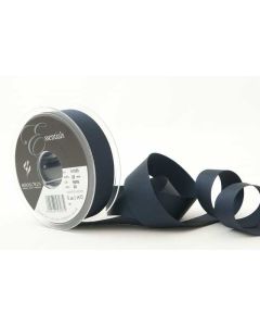 25mm Grosgrain Ribbon On 20M Reel  Navy