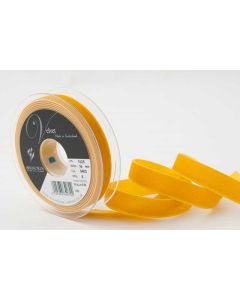 16mm Velvet Ribbon On 5M Reel Gold