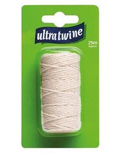 Ultratwine Fine Cotton Twine Spool, Approx 25m Clam Pack                            - PA0200CLMFSPL  /1