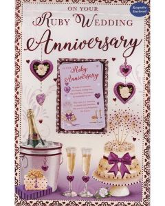 Your Ruby Anniversary C125 Pk6 Xpress Yourself