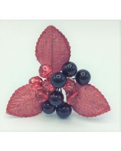 Burgundy Beads Pick