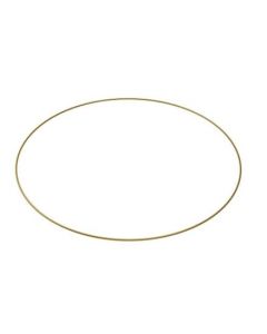 50cm Gold Bridesmaid Flower Hoop