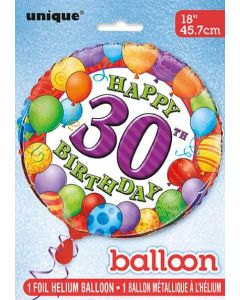 53079 18"Happy 30th Birthday