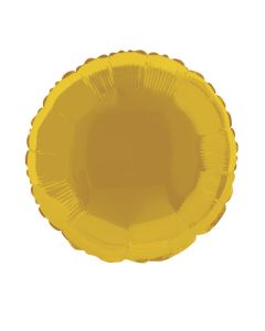 18" Gold Round Foil Balloon Unique