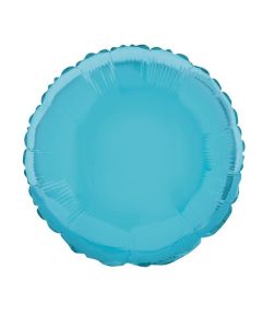 18" Baby Blue Round Foil Balloon Unique