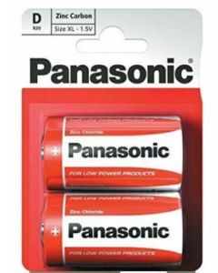 Panasonic Batteries Size D Pack 2