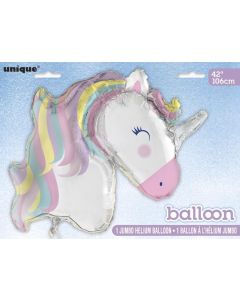 42" Unicorn SuperShape Foil Balloon Unique