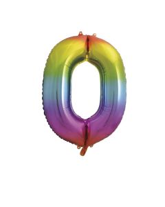 34" RAINBOW FOIL BALLOON FOIL - 0 - 56800/1