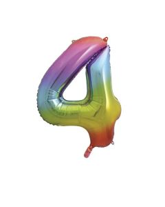 34" RAINBOW FOIL BALLOON FOIL - 4 - 56804/1
