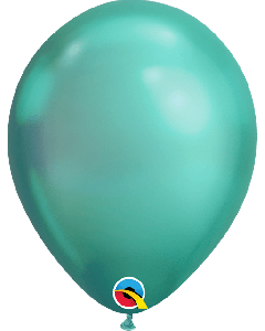 11" Chrome Green Latex 100pk Qualatex
