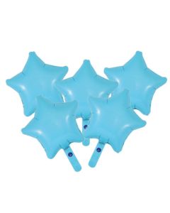 9" Matte Blue Star Packaged 5pcs Oaktree