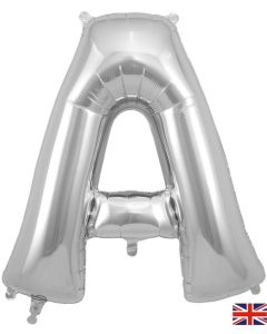 34" Letter A Silver