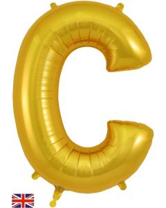 34" Letter C Gold