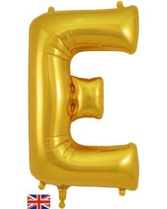 34" Letter E Gold