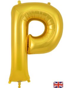 34" Letter P Gold