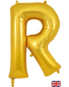 34" Letter R Gold
