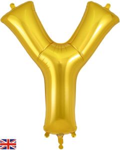 34" Letter Y Gold