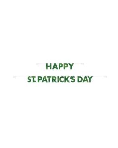 Happy St. Patricks Day Letter Banner 10.5ft Unique