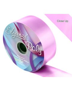 ELEGANZA POLY RIBBON 50MM X 91M (100YDS) NO.07 CLASSIC PINK - 618060/1