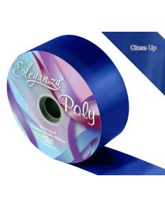 ELEGANZA POLY RIBBON 50MM X 91M (100YDS) NO.19 NAVY BLUE - 618145/1