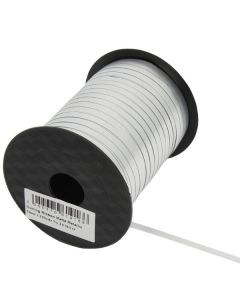 POLY CURLING RIBBON MATTE METALLIC 5MM X 250YRDS SILVER - 619166/1