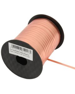 Matte Metallic Rose Gold 5mm X 250yds Curling Ribbon Eleganza Oaktree
