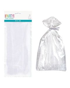 Clear Cello Bags with Twist Ties Pk30 Unique