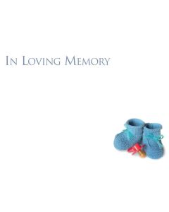 Baby Boy Small Cards Sc In Loving Memory