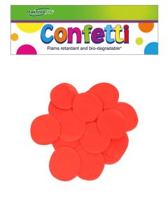 25mm Red Flame Retardant Tissue Confetti 100g Oaktree