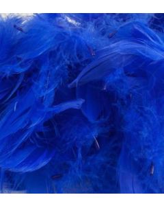 Blue Mixed Sized Feathers 50g Eleganza